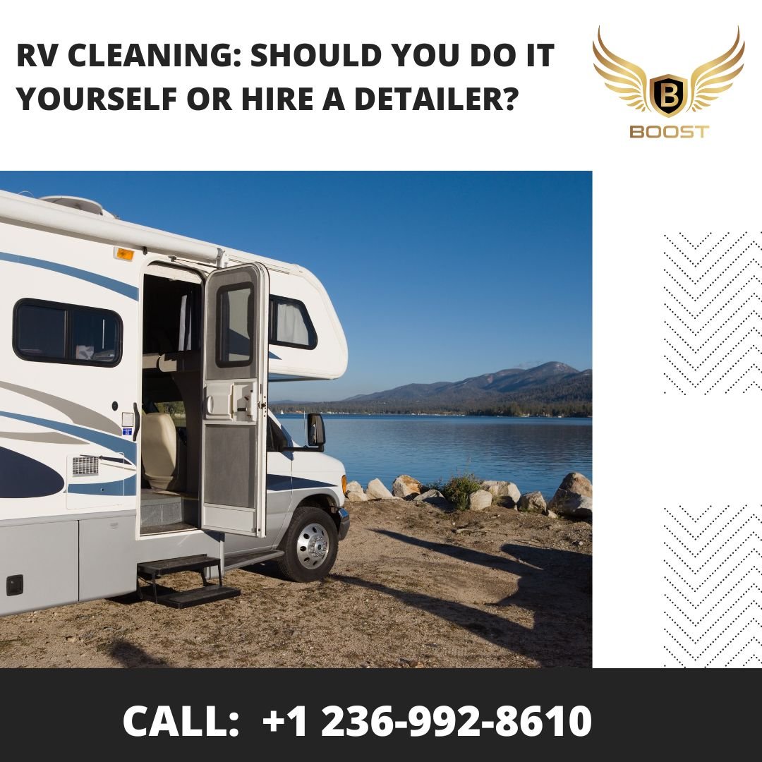 RV Cleaning Should You Do It Yourself or Hire a Detailer?