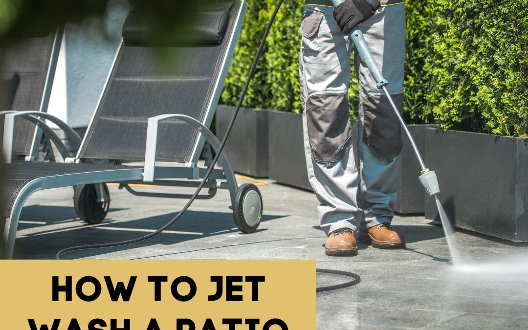 How to Jet Washing a Patio
