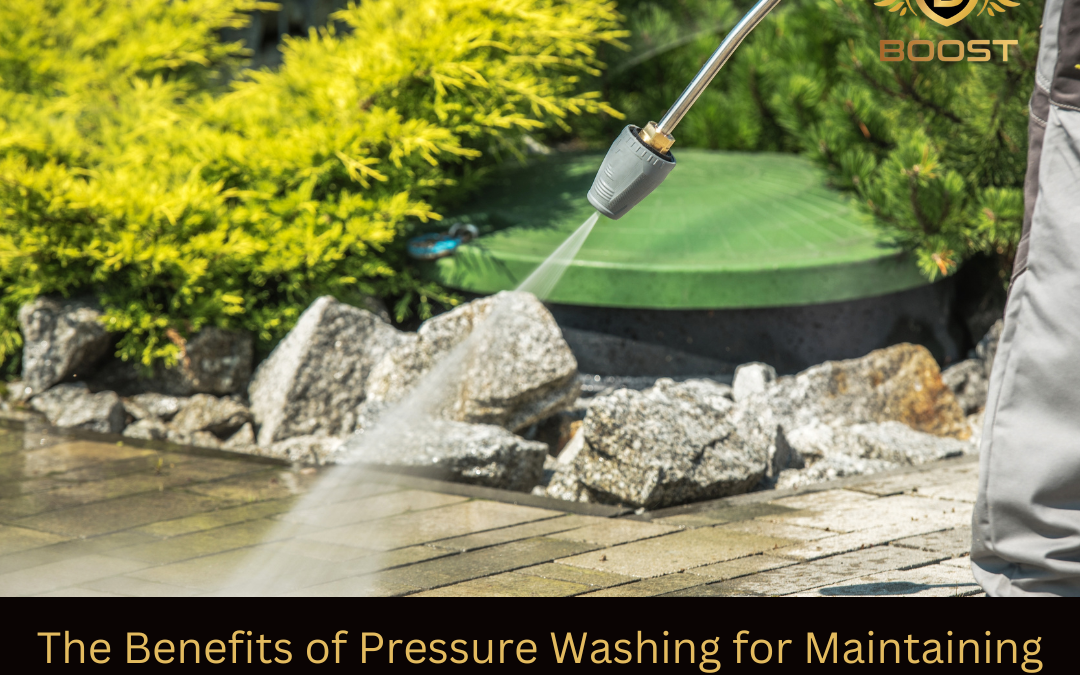 The Benefits of Pressure Washing for Maintaining Clean Cement Walls in Langley