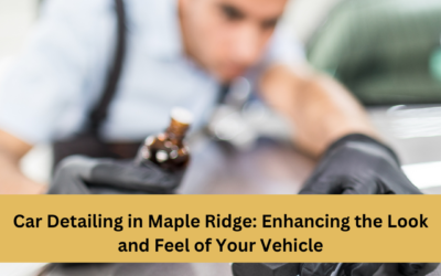 Car Detailing in Maple Ridge: Enhancing the Look and Feel of Your Vehicle