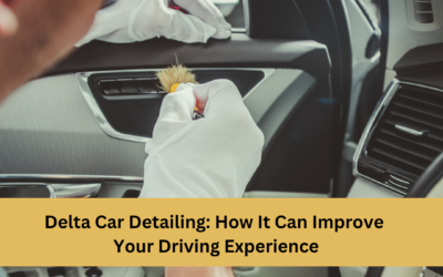 Delta Car Detailing: How It Can Improve Your Driving Experience