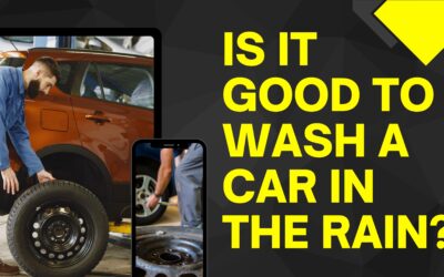 Is it good to wash a car in the rain?