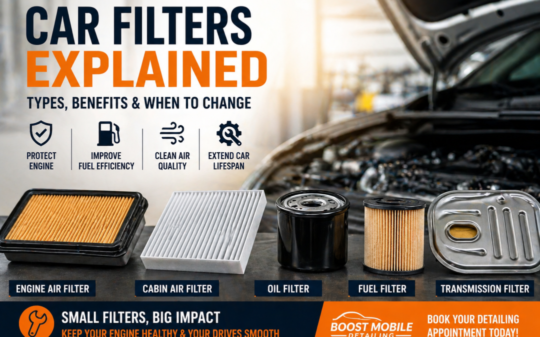 Car filters types, benefits, and maintenance