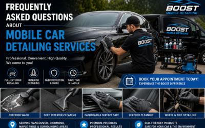Frequently Asked Questions About Mobile Car Detailing Services