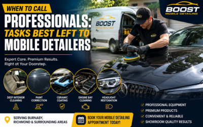 When to Call Professionals: Tasks Best Left to Mobile Detailers