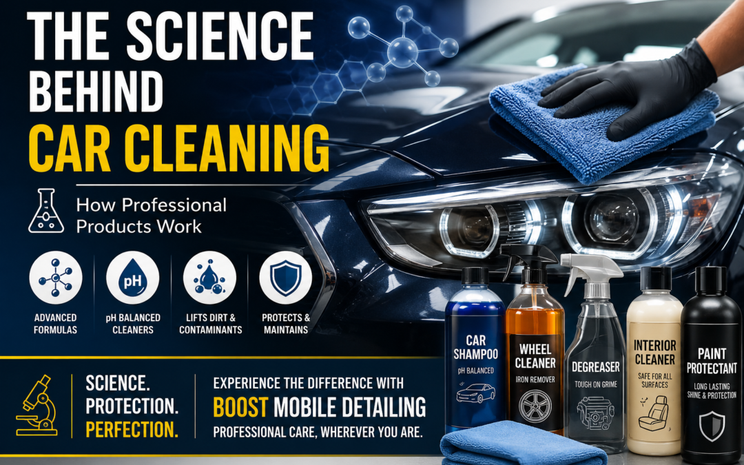 The Science Behind Car Cleaning: How Professional Products Work