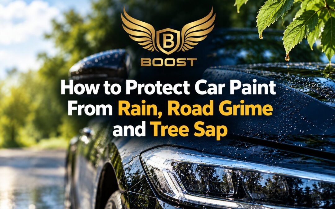 How to Protect Car Paint From Rain, Road Grime and Tree Sap